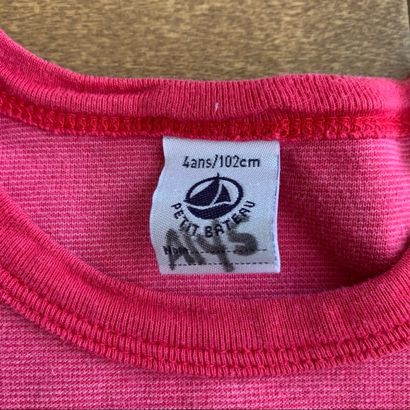 2/$10 PETIT BATEAU Toddler girl sweater 4y - Picture 2 of 4